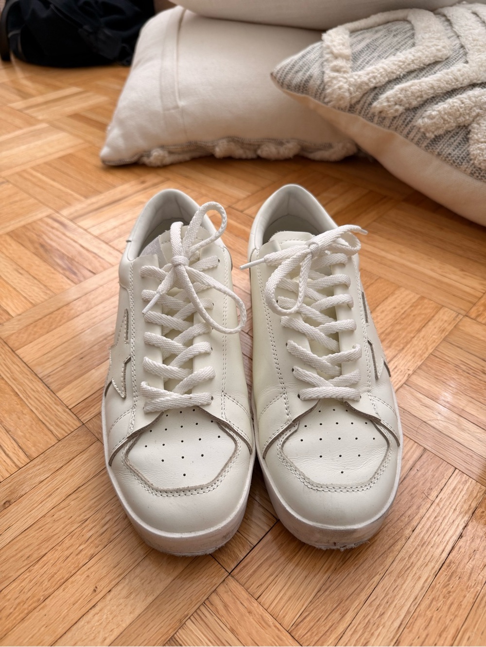 Golden goose stardan total white sneakers - Picture 3 of 9